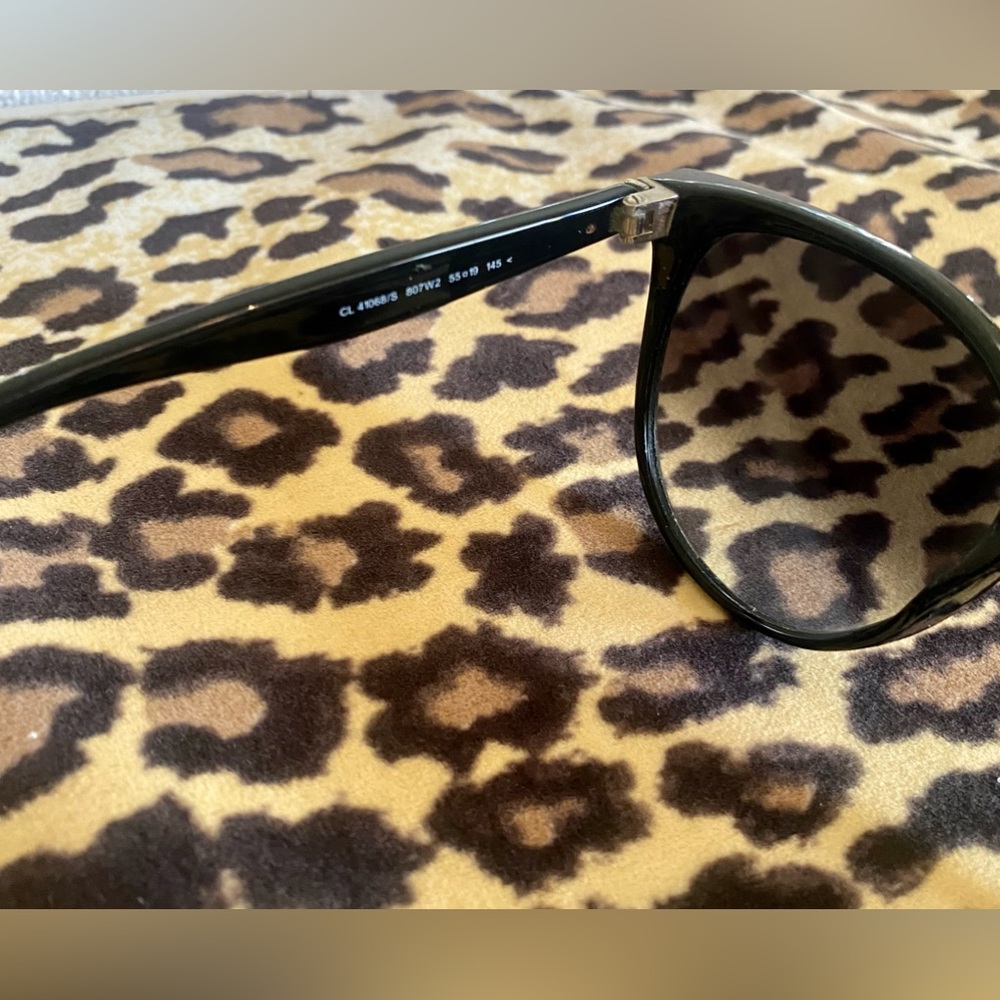 Celine Black Oversized Gradient Lens Sunglasses CL 41068/S - Picture 7 of 7